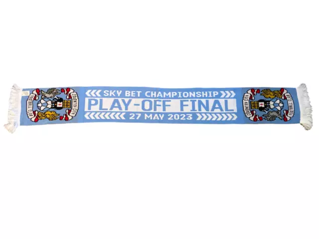 Coventry City Football Scarf - Championship Play Off Final 2023