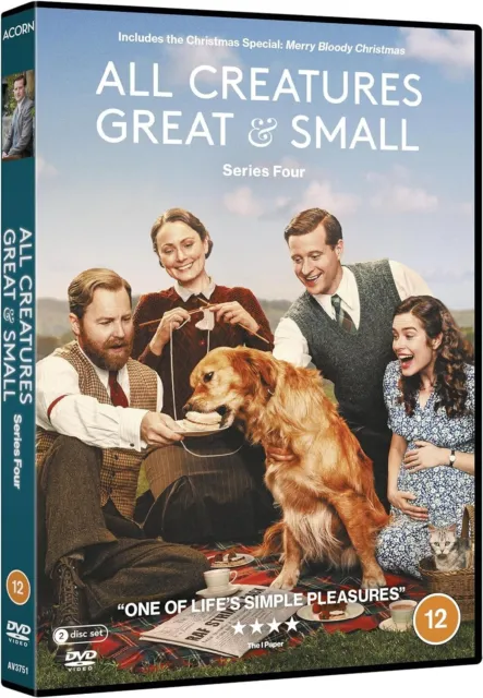 ALL CREATURES GREAT & SMALL Series Four 4 New Region 4 DVD AND