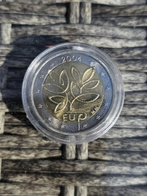 2 Euro Finnland 2004 Sondermünze Gedenkmünze EU Erweiterung unc