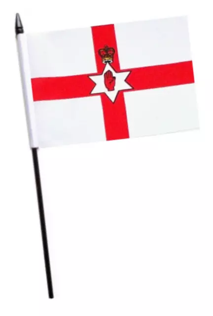 Northern Ireland Small Hand Waving Flag