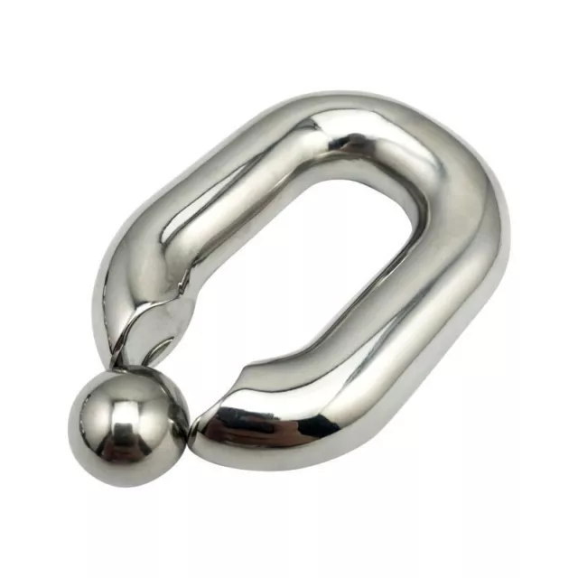 Enlarger-Steel-Cock-Metal-Ring-Penis-Erection-Stainless-Loop-Toys-For-Men