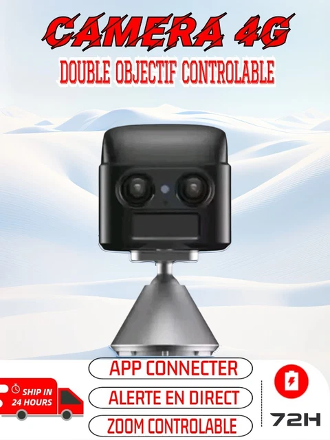 Caméra miniature,Caméra vidéo HD 4K WiFi 2500Mah, batterie externe, Vision nocturne, corps de