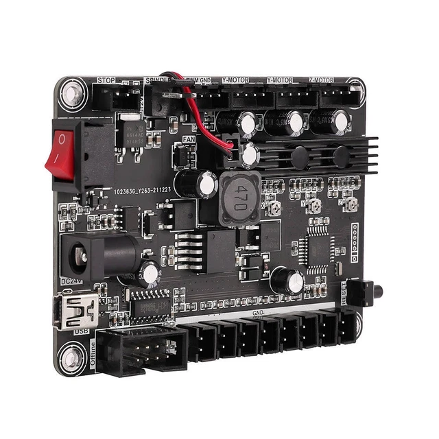 GRBL CNC Steuerplatine 1.1F V3.4 – 3-Achsen Controller Mit USB, PWM-Spindelsteuerung & Kurzschlussschutz Für Gravierer & Fräsen