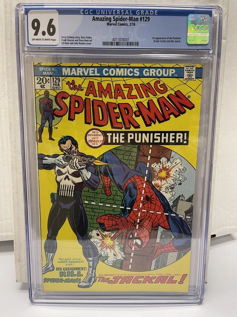 Amazing Spider-Man #129 - 1st App. The Punisher CGC Graded