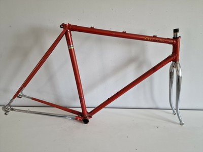 Cadre vélo course Columbus 57 campagnolo/ artisanal/ vintage bike frameset 