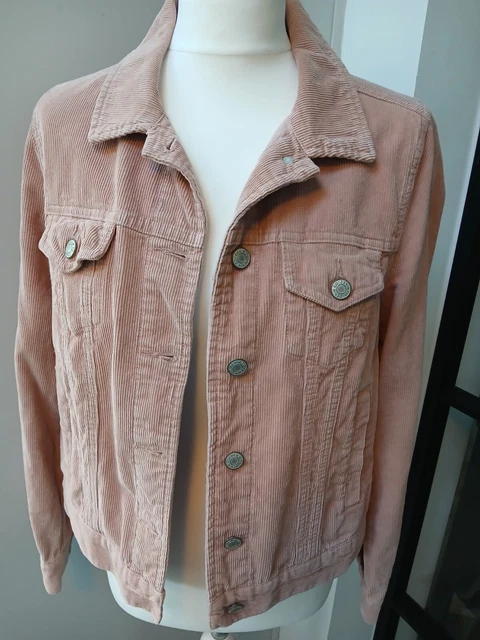 Pink denim jacket primark clearance