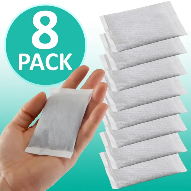 Hand Warmers 8Pk Disposable Odourless Instant Heat Hot Heating Pad Pocket Glove