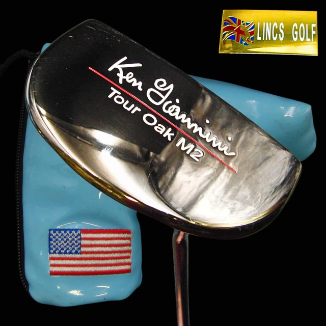 Ken Giannini Tour Oak M2 Putter 86cm Steel Shaft Golf Pride Grip + HC Ken Giannini Tour Oak M2 Putter 86cm Steel Shaft Golf Pride Grip + HC