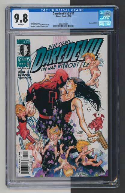 Daredevil #11, CGC 9.8, 3rd Appearance Echo, David Mack Story/Cover Marvel 2000