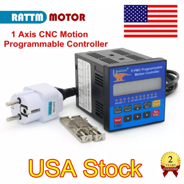 『US』Single 1 Axis CNC Motion Programmable Controller 40KHz Stepper Motor Control