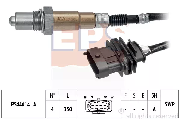 Lambda Sensor Eps 1.998.305 In Front Of The Catalyst For Opel,Vauxhall