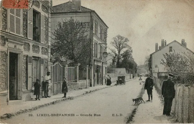 CPA - Limeil-Brévannes - Grande Rue