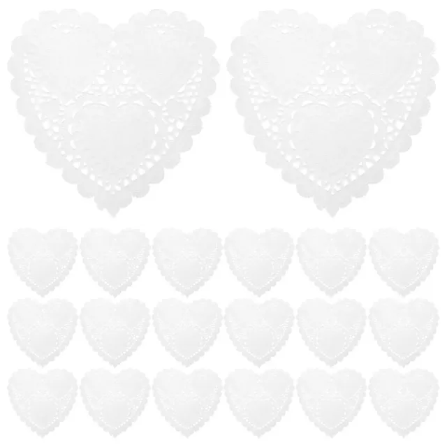 300 Pcs Valentines Day Doilies Wedding Table Cloths Tablecloth