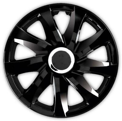 Set Of 4 x 15" Wheel Trims Caps Hub Covers Fit To Peugeot 208,308 [DriftBLC]