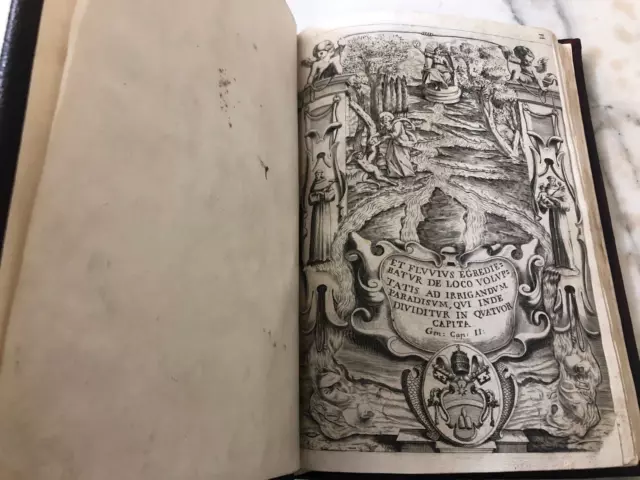 Libro Raro Antico 1704 Collis Paradisi Amoenitas Assisi 10 tavole incise Ottimo Libro Raro Antico 1704 Collis Paradisi Amoenitas Assisi 10 tavole incise Ottimo