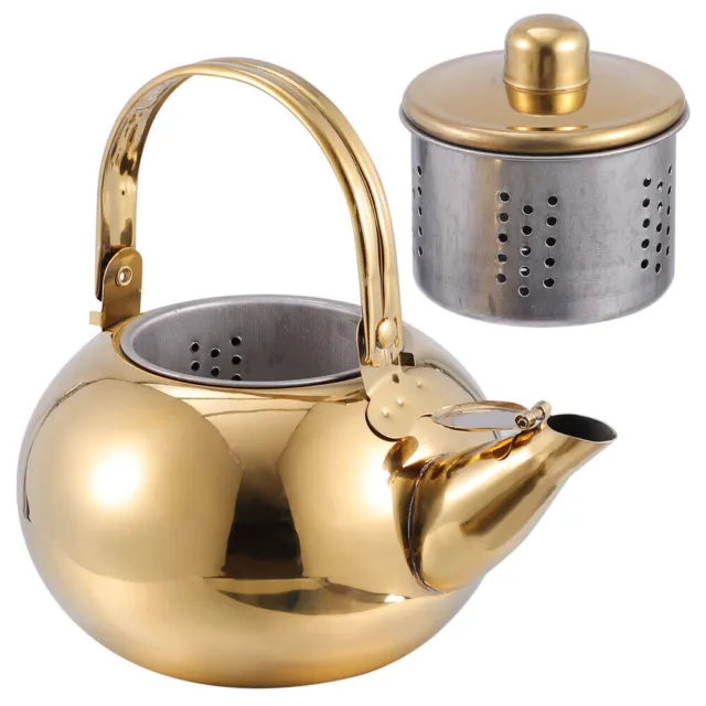 Stainless Steel Pot Teapot Stove Top Strainer Filter Screen Make Tea Coffee UK