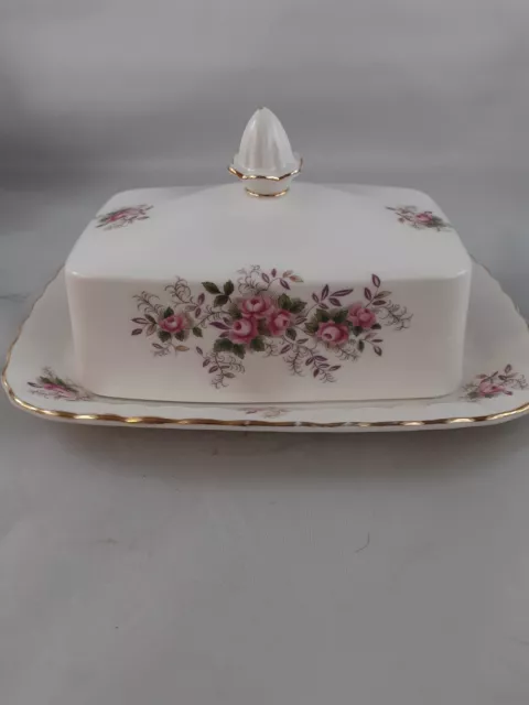 Royal Albert Lavender Rose Butter Dish 1st Quality Bone China British