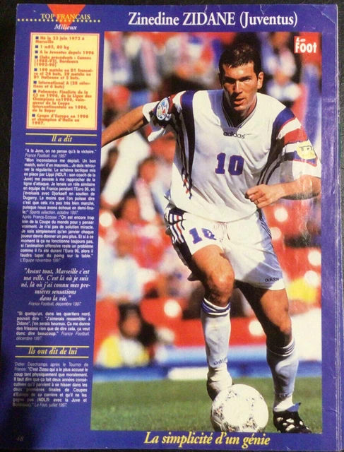 Un champion du monde 98 balance du très lourd sur Zidane