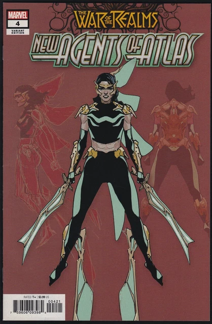 Marvel Comics WAR OF THE REALMS NEW AGENTS OF ATLAS #4 Yu Variant NM-!