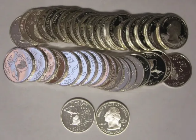 Proof 90% SILVER State Quarters  $$ Silver Value Bullion U.S.A.   Mint Coins