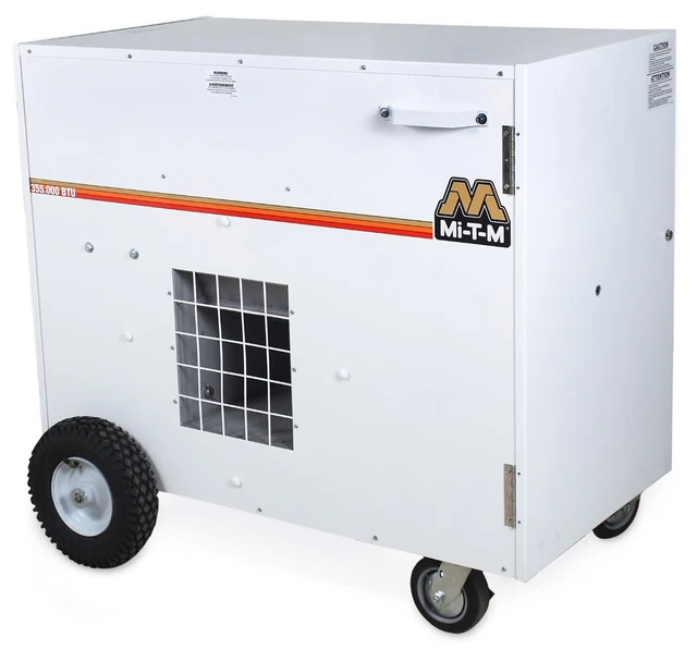 MH-0355 Dual Fuel Heater 355000 BTU Outdoor Event Job Site Directional Heater