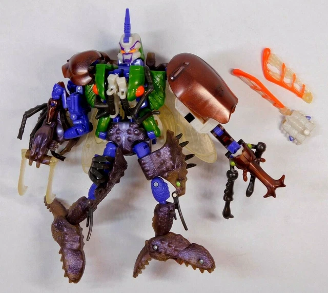 FIGURINE ARTICULÉE TRANSFORMERS Beast Wars Combiner TRIPREDACUS Ultra Beatle Bug 1997 EUR 134,72