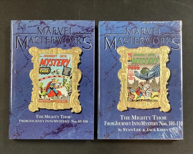 Marvel Masterworks Vol 18 26 Thor Hc Comic Book Lot Journey Into Mystery #83-110