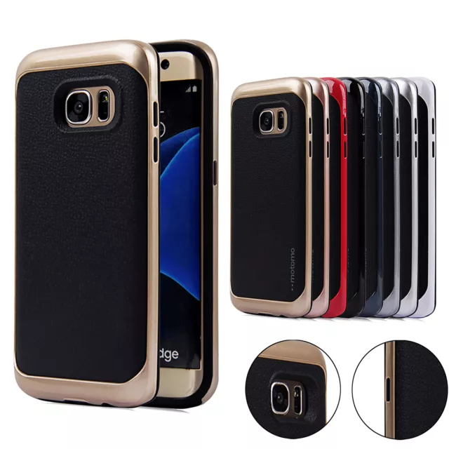 Case for Samsung Galaxy S5 S6 S7 Edge Armor Shockproof Hard Bumper Phone Cover
