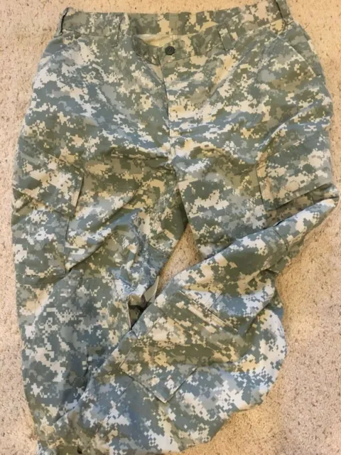 Insect Repellent ACU Camo Pants Army Combat Uniform Trouser w/ Permethrin