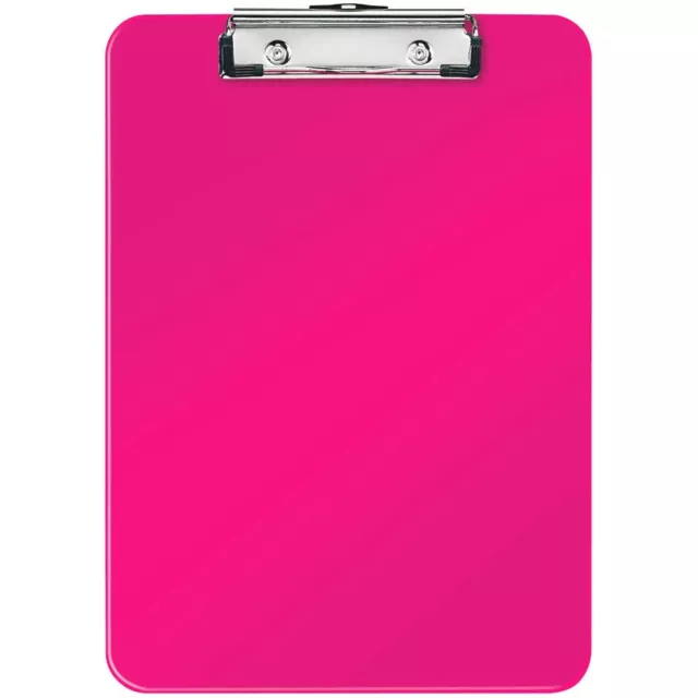 LEITZ Klemmbrett WOW 3971 DIN A4 pink Kunststoff