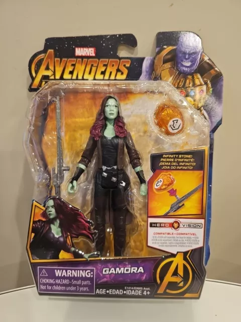 Marvel Avengers Infinity War Gamora Action Figure 2017 Hasbro