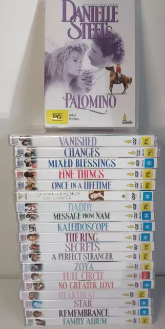 The Danielle Steel Collection- DVD Box Set - 20 Titles 15 sealed + 5 x As New
