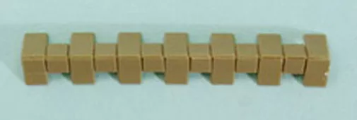 Wills SS76 - Corner Stones/Quoins x 32 '00' Gauge Plastic Kit - 2nd Class Post