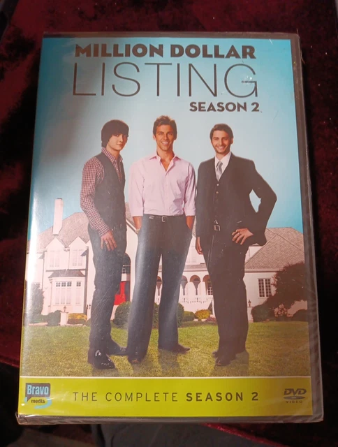 MILLION DOLLAR LISTING Complete Season Two Series 2 Dvd American