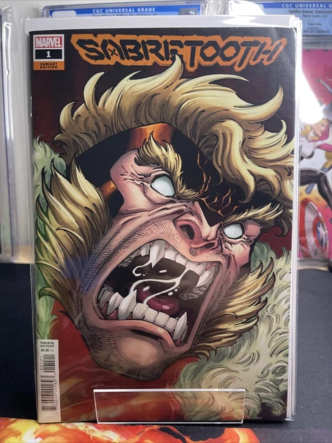 Sabretooth #1 2022 Unread 1st Print Todd Nauck Variant Cover Marvel Comic Book