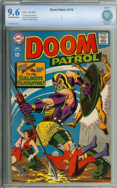 Doom Patrol #116 Cbcs 9.6 Ow/Wh Pages