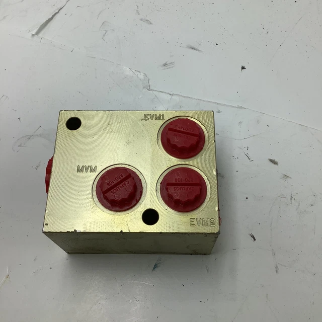 VICKERS 630AA00295A Hydraulic Cartridge Valve Inline Danfoss Body EVM1 MVM EVM2