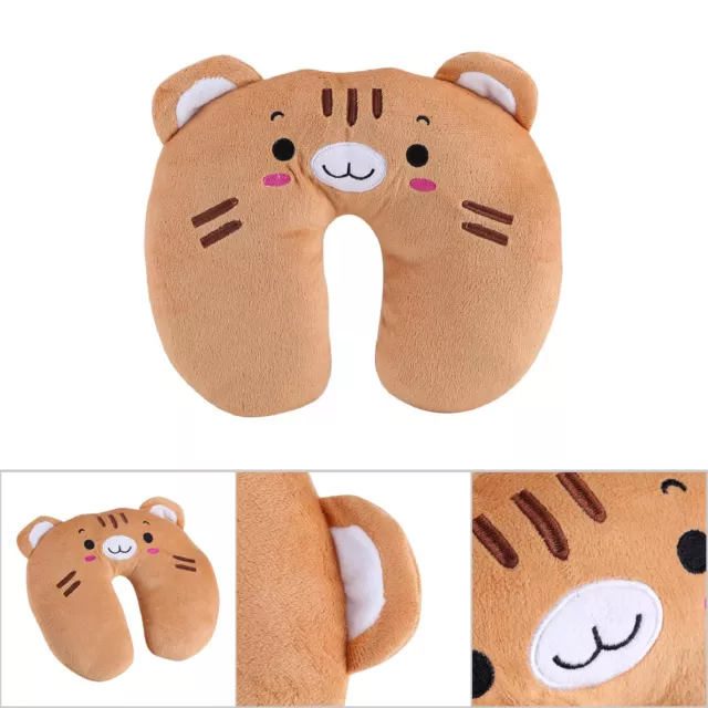 Animal Travel Neck PP Cotton Pillow Soft U Shaped Car Head Rest Toy Cushion