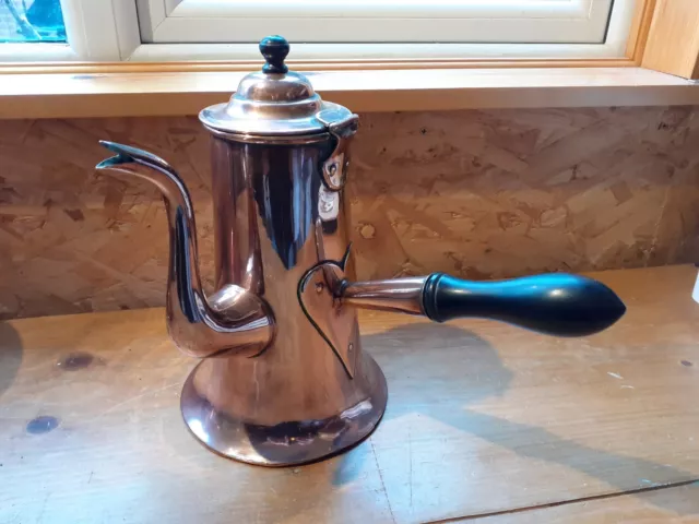 Pierre Vergnes Tea Pot with Brass Spout and Handle 1.5L - French Copper  Studio