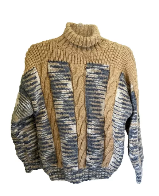 New Hand knitted mohair Sweater size S-M