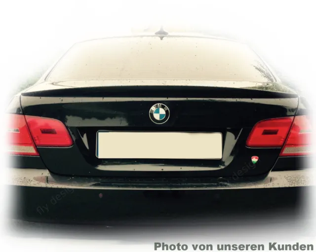 Adatto per BMW E92 Coupé Pacchetto Keit 100% Lip Spoiler Posteriore Di ABS Nuovo