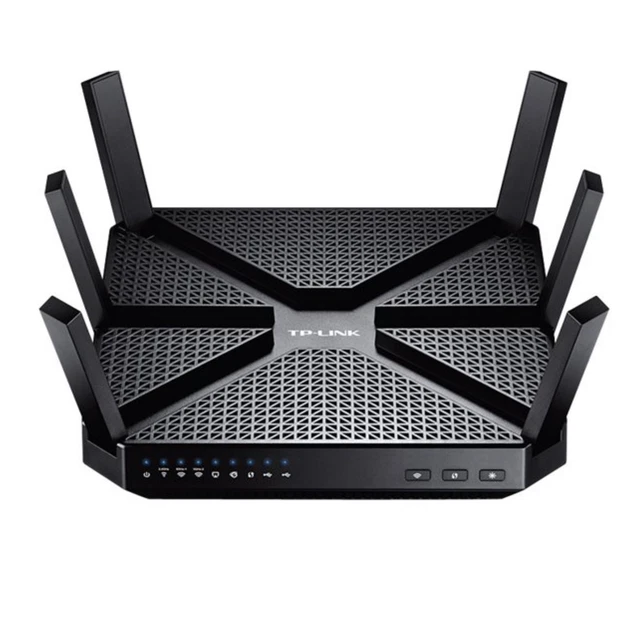 TP-Link Archer C3200 Desktop Wireless Router Wi-Fi 5 Home Internet Tri-Band