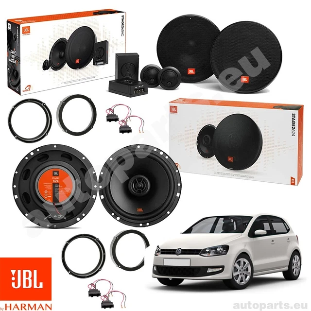 SET 6 HAUT Parleur HautParleurs JBL avant et Arrière pour VW Polo à