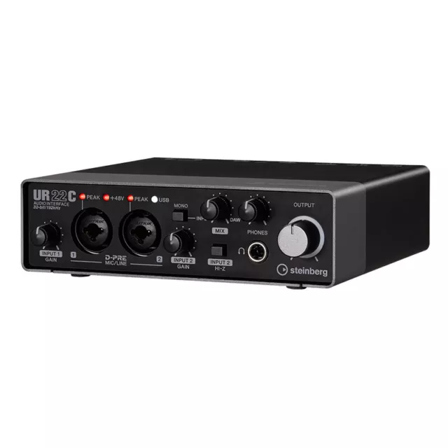 Steinberg UR22C Super Speed Type C Portable Audio Interface UR-C series Sound