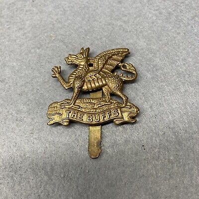 The Buffs East Kent Regiment Military cap badge