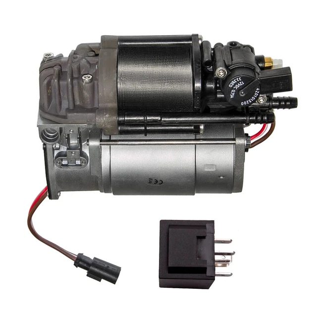 AIR SUSPENSION PUMP Compressor Suspension + Relay For BMW 5 Series F07