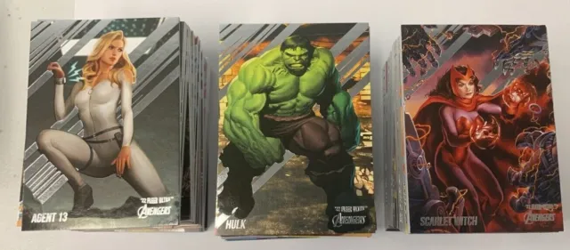 2022 Upper Deck Marvel Fleer Ultra Avengers BASE CARDS (Pick Your Own) 1-90