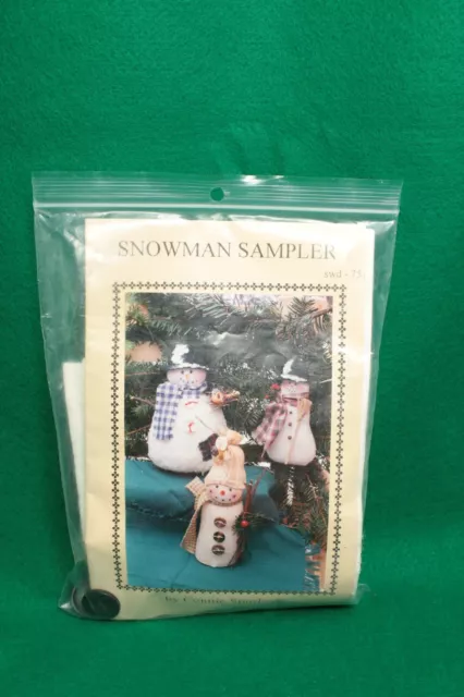 Snowman Sampler Pattern by Connie Spurlock Christmas Winter