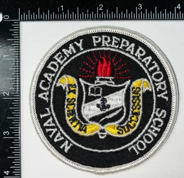 Cold War USN US Navy Naval Academy Preparatory School PX Jacket Patch