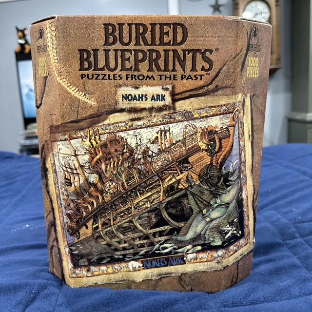 BURIED BLUEPRINTS NOAH’S Ark Puzzles from the Past 1000 Piece Jigsaw